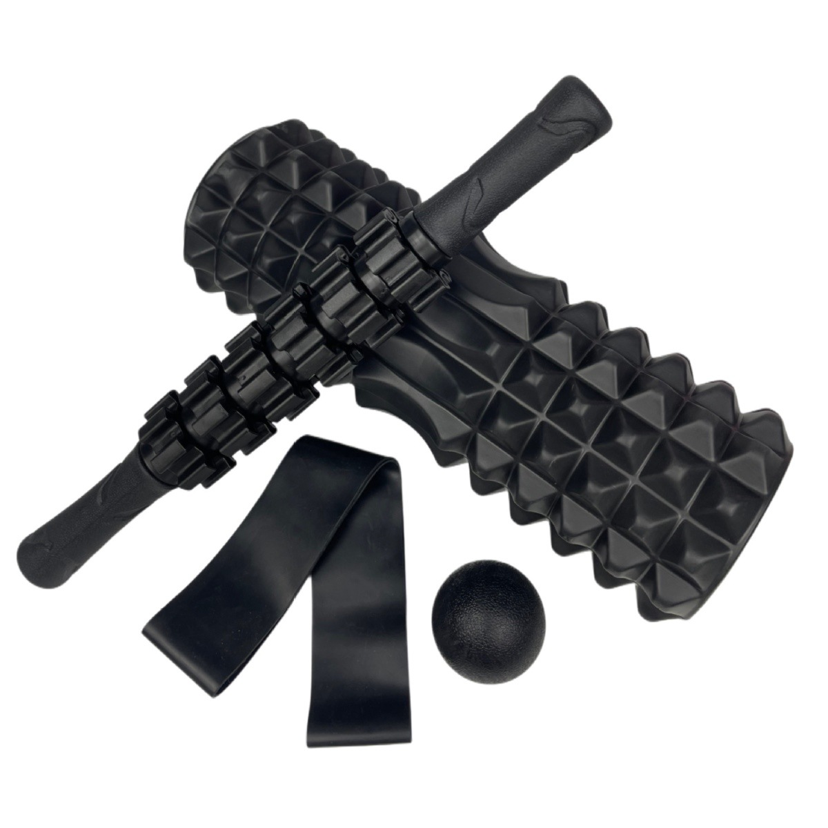 5 In 1 Set, Bola Pijat Stik Pi - Foam Roller Trigger Point ulasan dan harga